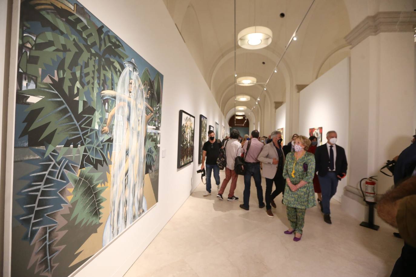 La pinacoteca inaugura al fin sus salas de exposiciones temporales con un ambicioso proyecto en torno al artista que también da nombre a estos espacios y que capitaneó la reivindicación ciudadana del uso cultural del edificio 