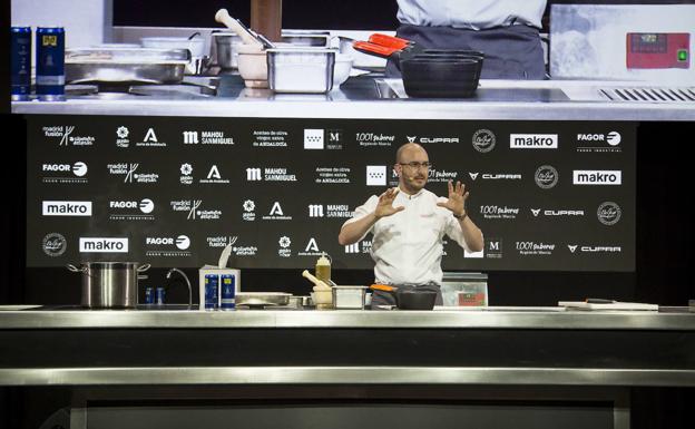 El cocinero ecuatoriano Juan Sebastián Pérez.