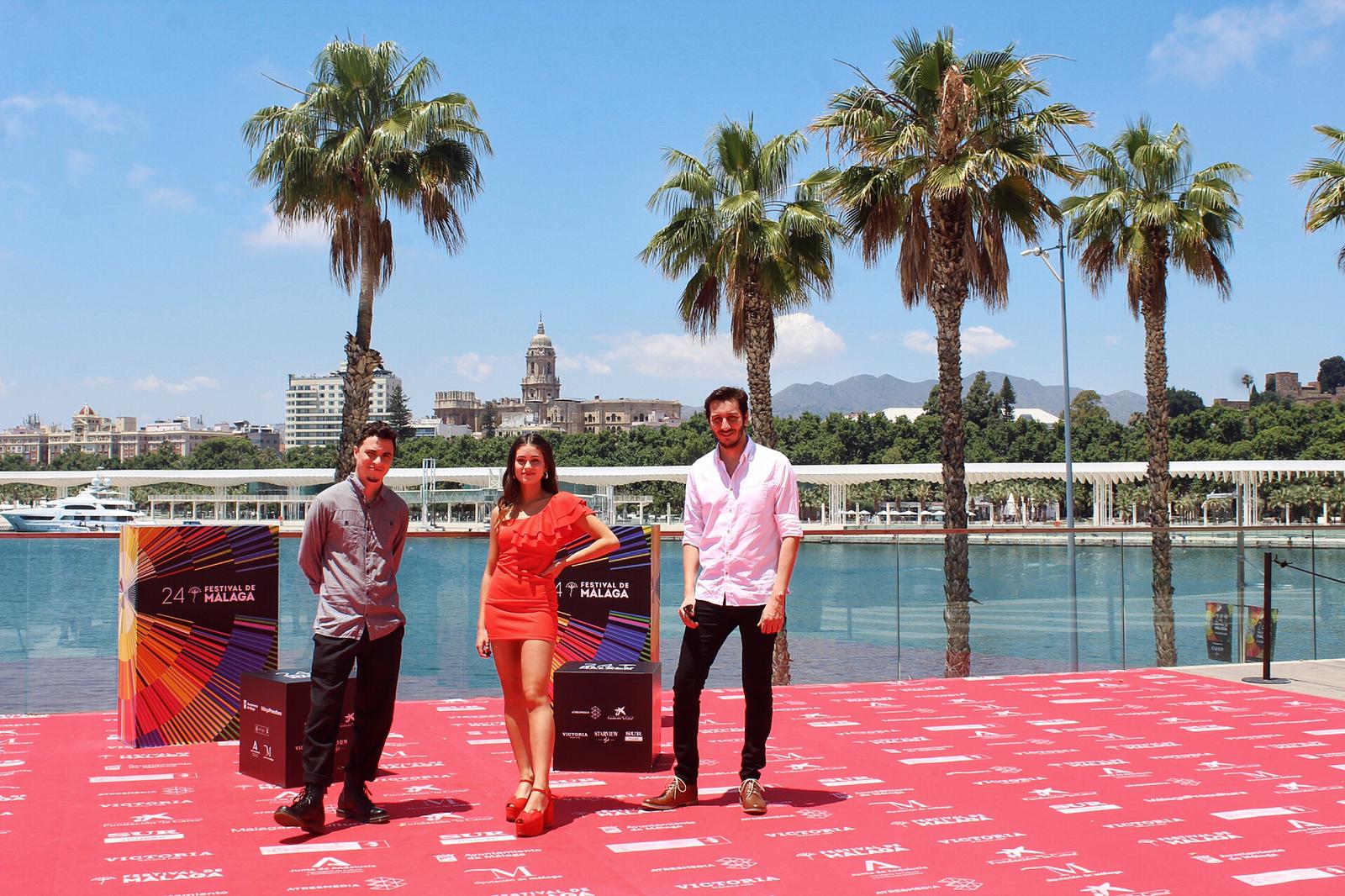 Photocall de la película 'Cómo mueren las reinas' con la presencia de su director, Lucas Turturro, el productor Mauro Guevara y la actriz Lola Abraldes.