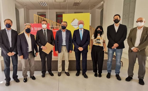 Antonio Soler, Juan Antonio García Galindo, Raúl Tola, Francisco Salado, Francisco de la Torre, Noelia Clavero, Rodrigo Blanco y Salomón Castiel. 