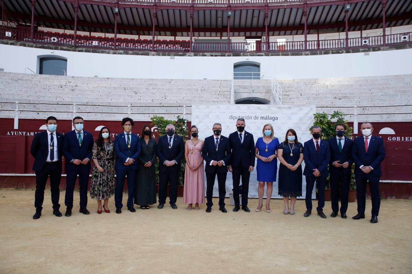 La gala se celebró en la plaza de toros de La Malagueta 