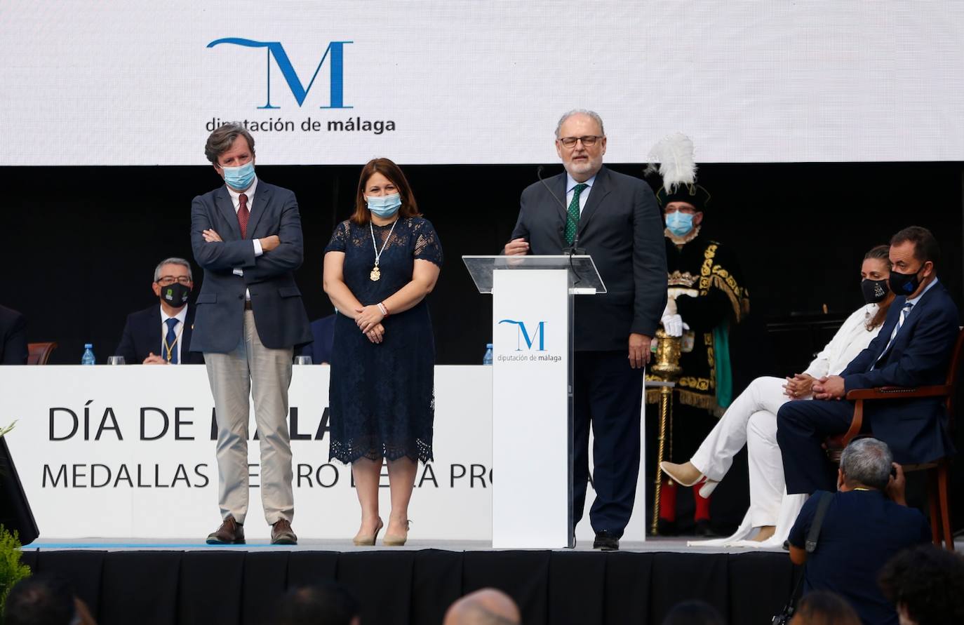 La gala se celebró en la plaza de toros de La Malagueta 