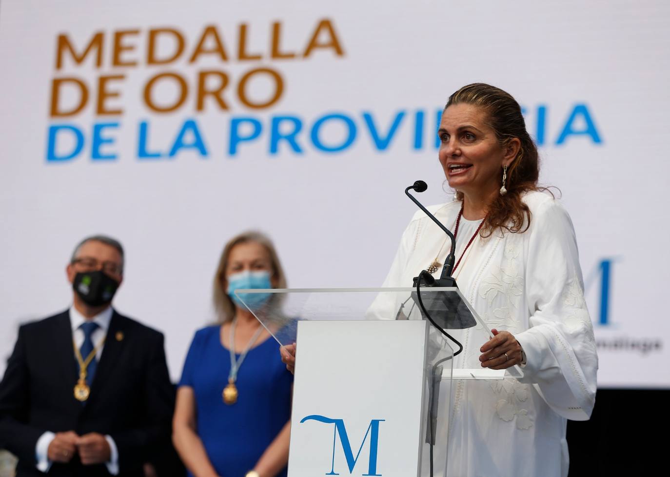 La gala se celebró en la plaza de toros de La Malagueta 