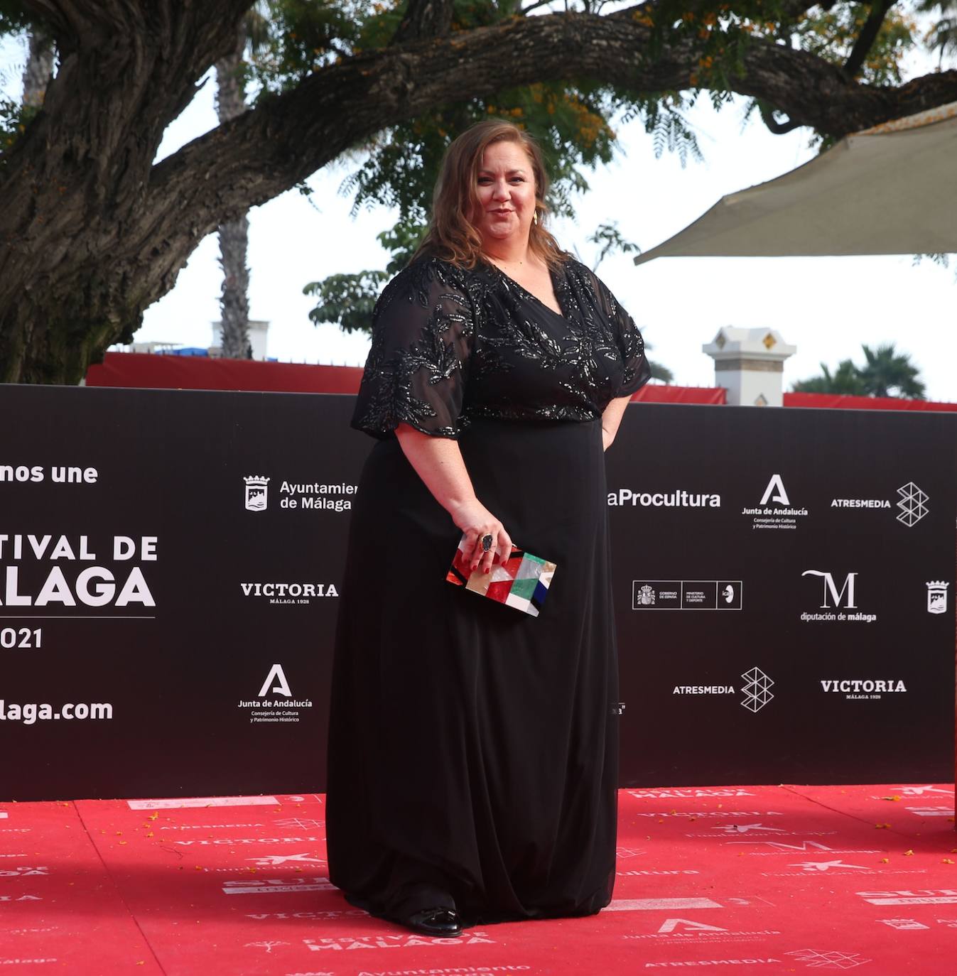 Último desfile de famosos del 24 Festival de Málaga. 