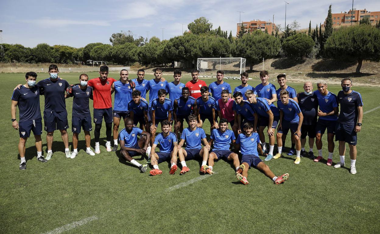 El juvenil del Málaga se estrena en la Copa de Campeones