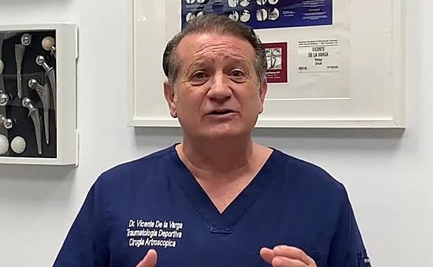 El traumatólogo deportivo Vicente de la Varga analiza la lesión de Dembélé