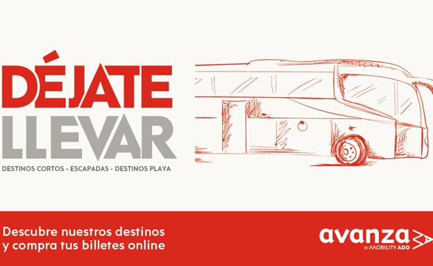 Avanza lanza su campaña 'Déjate llevar'