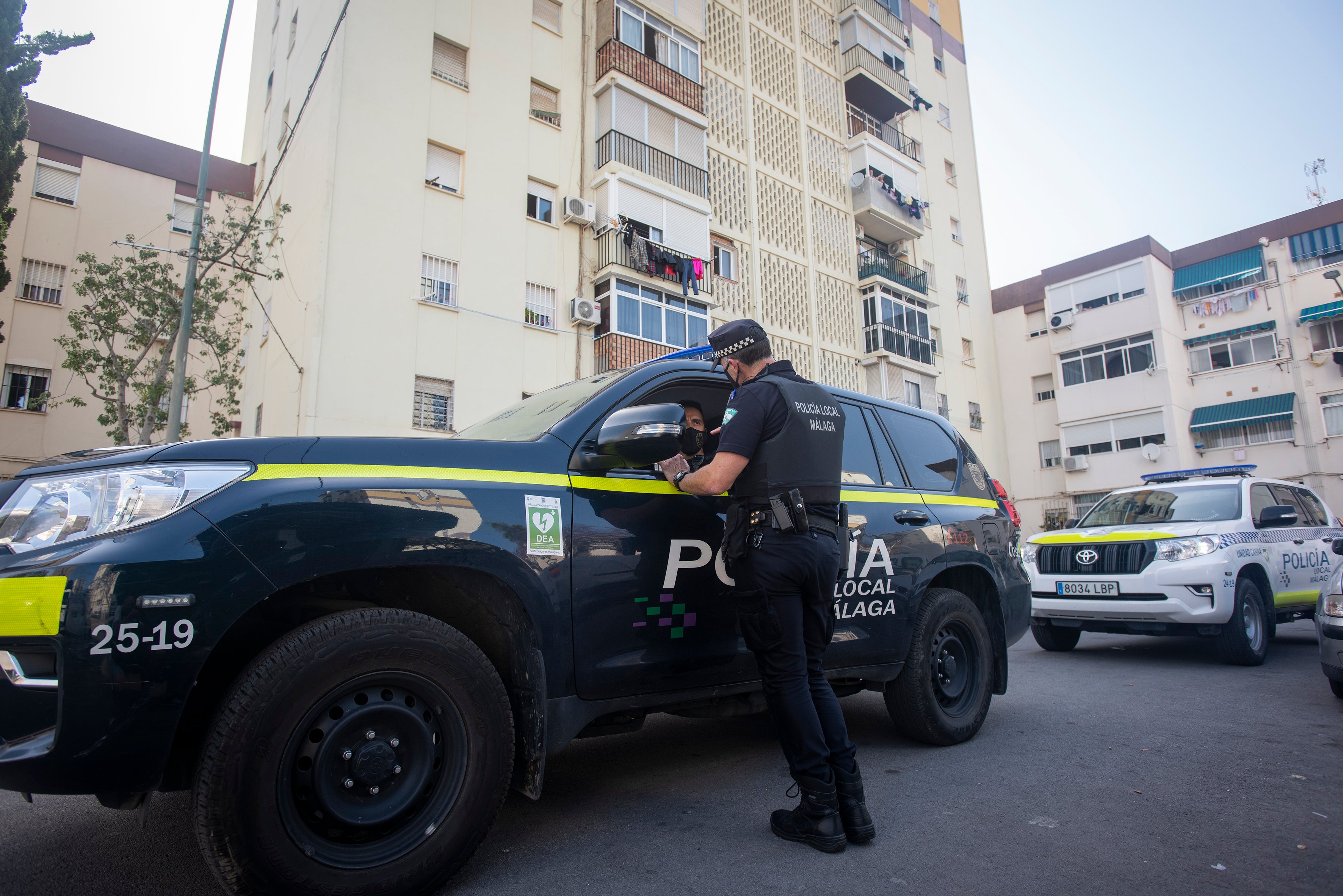 El Grupo Operativo de Apoyo de La Policía Local está formado por medio centenar de efectivos que se enfrentan a las situaciones de máxima exigencia en materia de seguridad en la capital malagueña