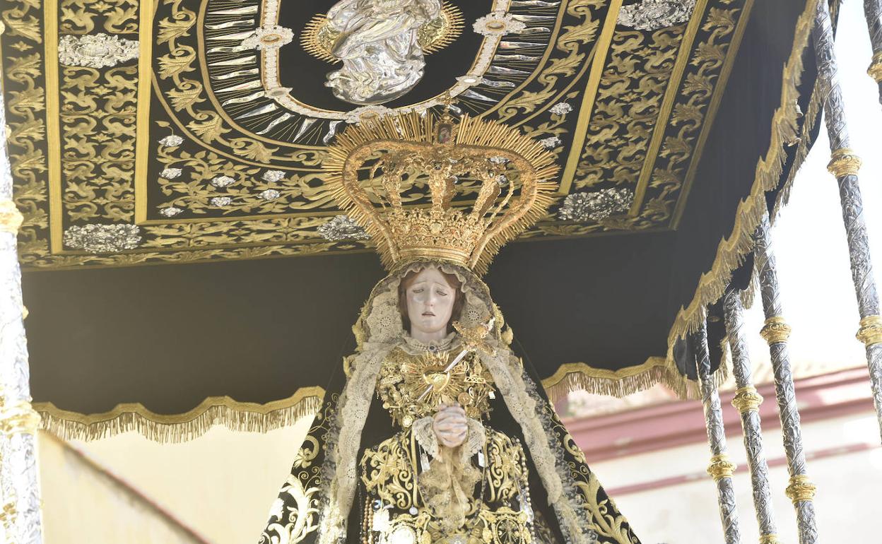 Semana Santa de Málaga: La Cofradía de los Dolores del Puente rechaza que su Virgen participe en la exposición de septiembre en la Catedral