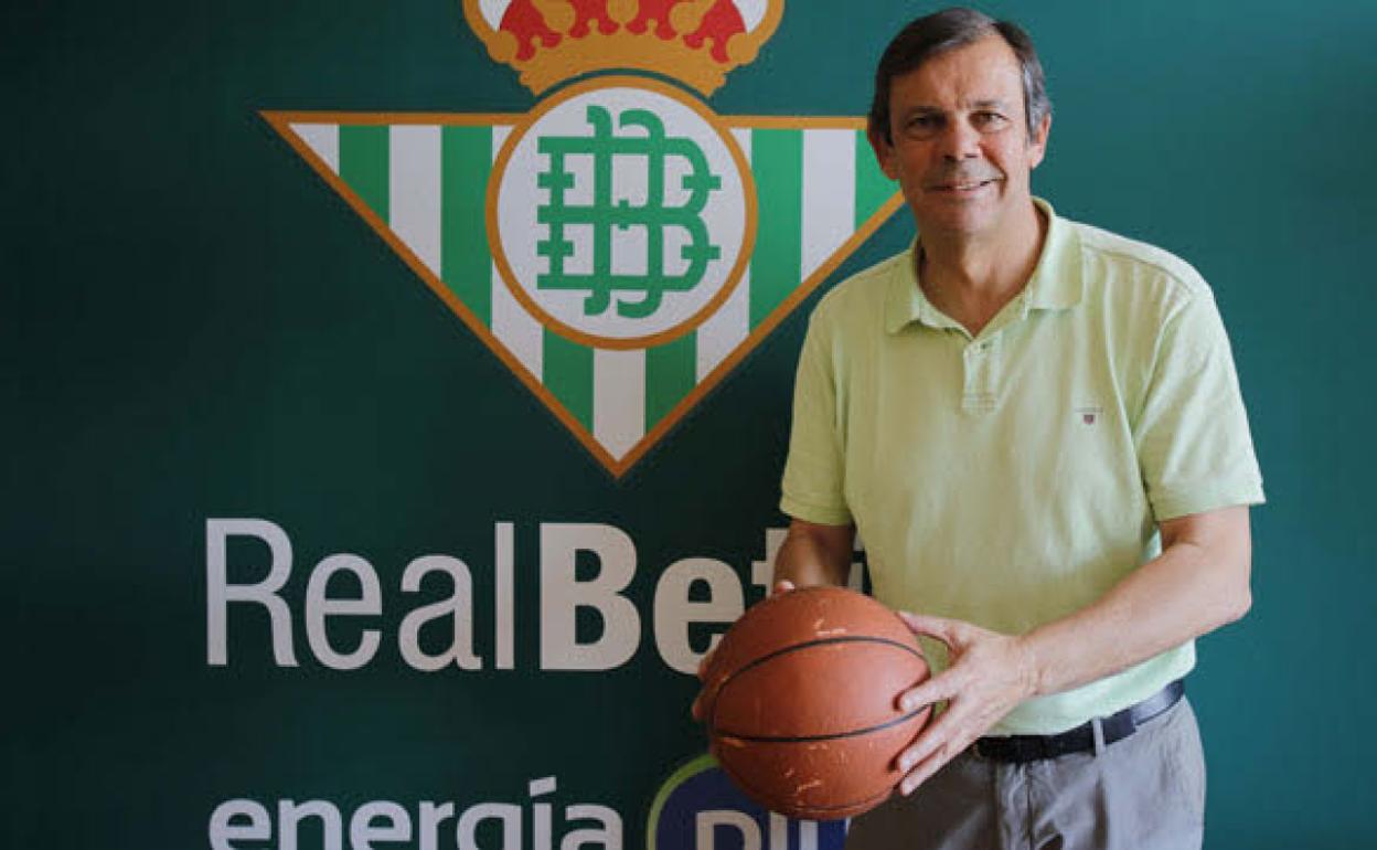 Juanma Rodríguez, durante su etapa en el Coosur Betis. 