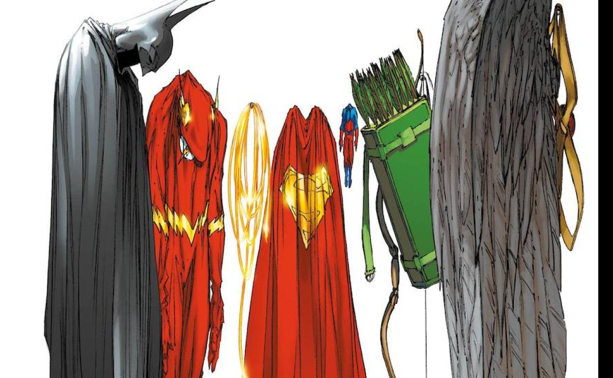 Icónica imagen que sirvió de portada para los recopilatorios de 'Crisis de identidad'.