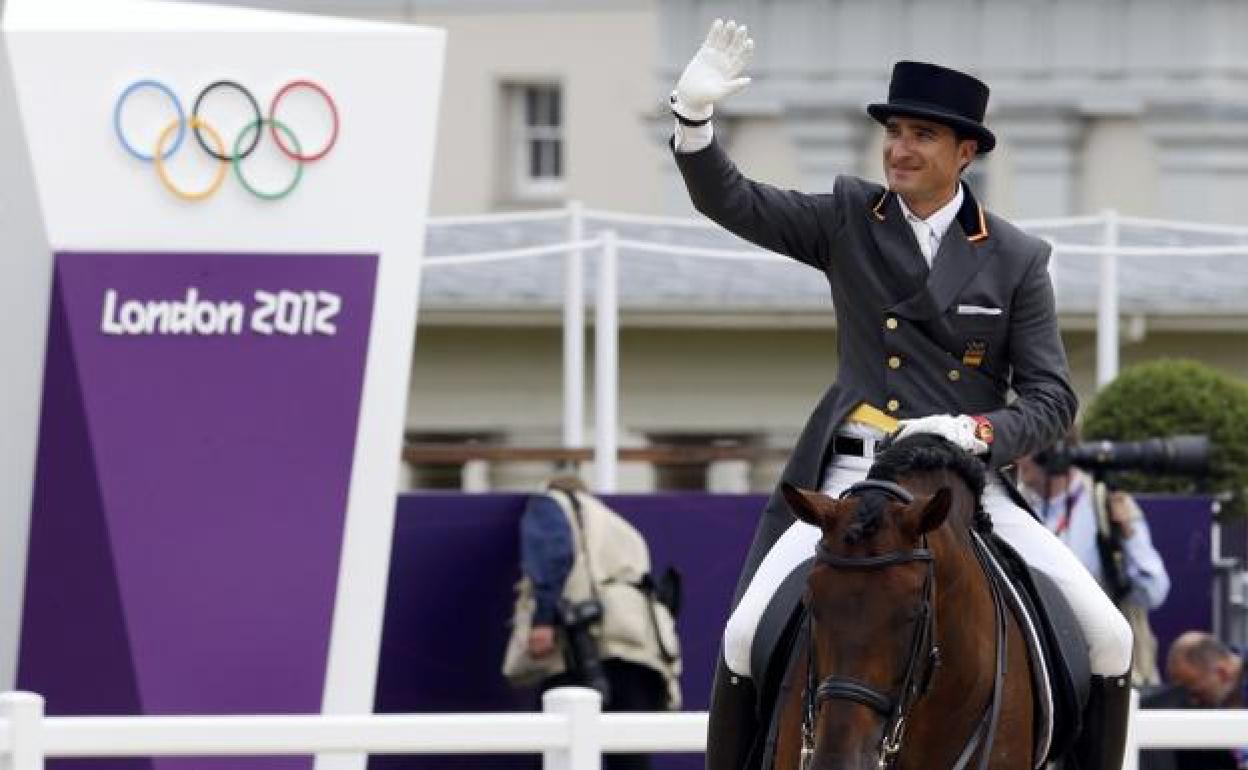 Martín Dockx, durante su participación en los Juegos de Londres. 