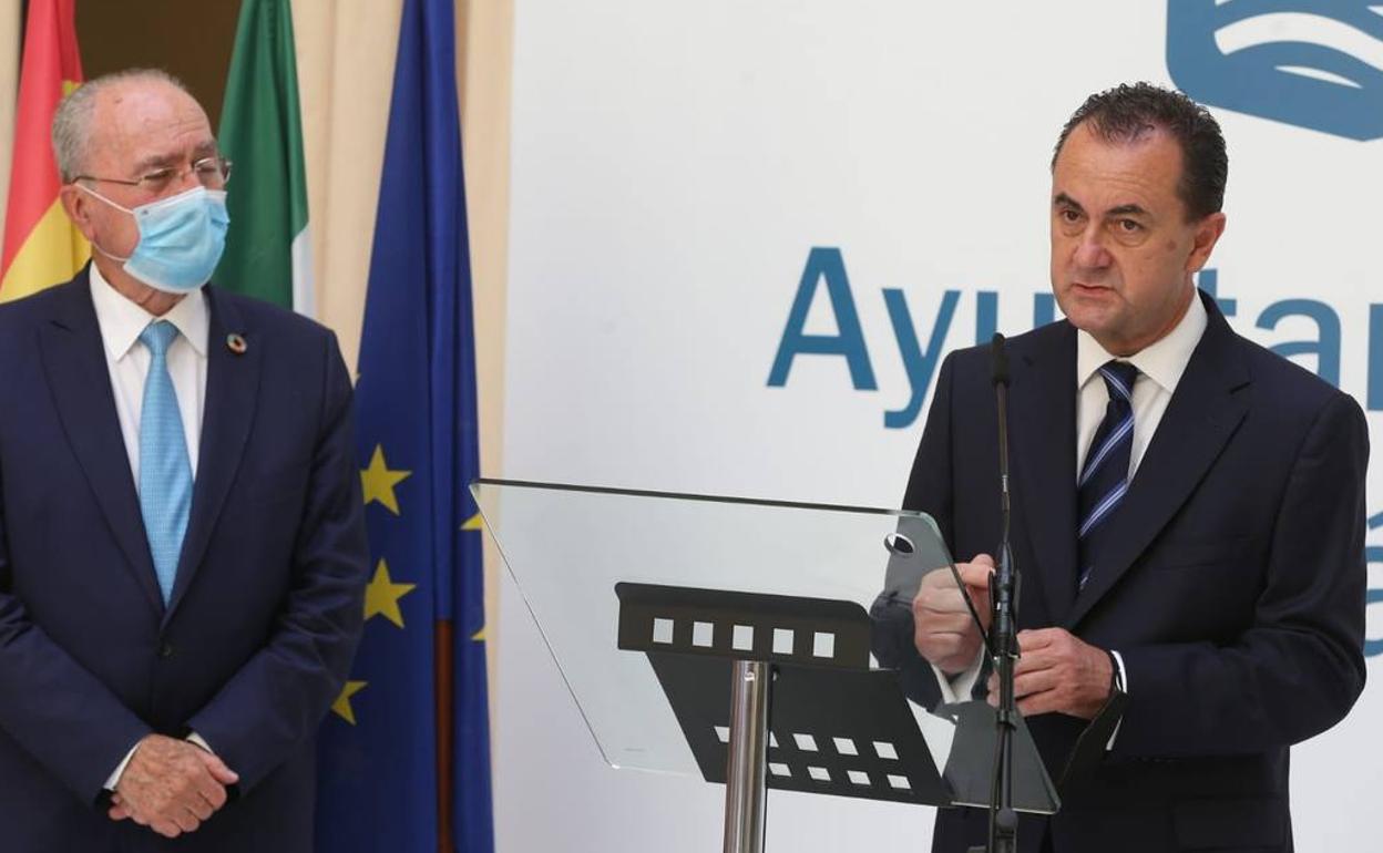 De la Torre y Muñoz, hoy en el Ayuntamiento. 