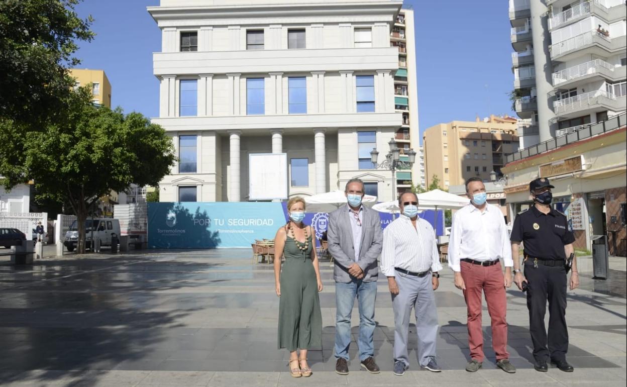 El edificio se ubica en la Plaza Picasso.