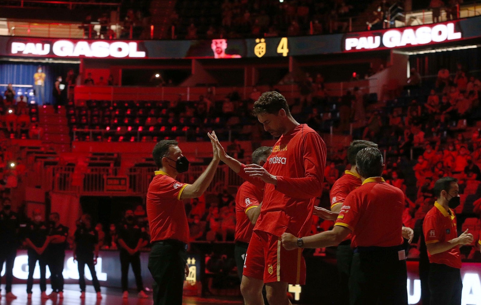 El Martín Carpena se convierte en talismán para una Selección con Pau Gasol como principal atractivo (86-77)