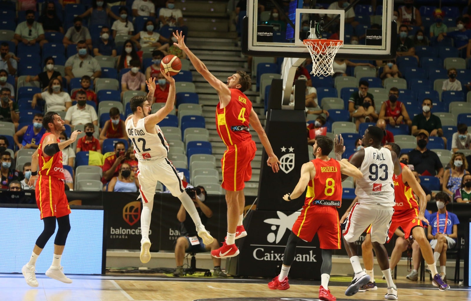 El Martín Carpena se convierte en talismán para una Selección con Pau Gasol como principal atractivo (86-77)