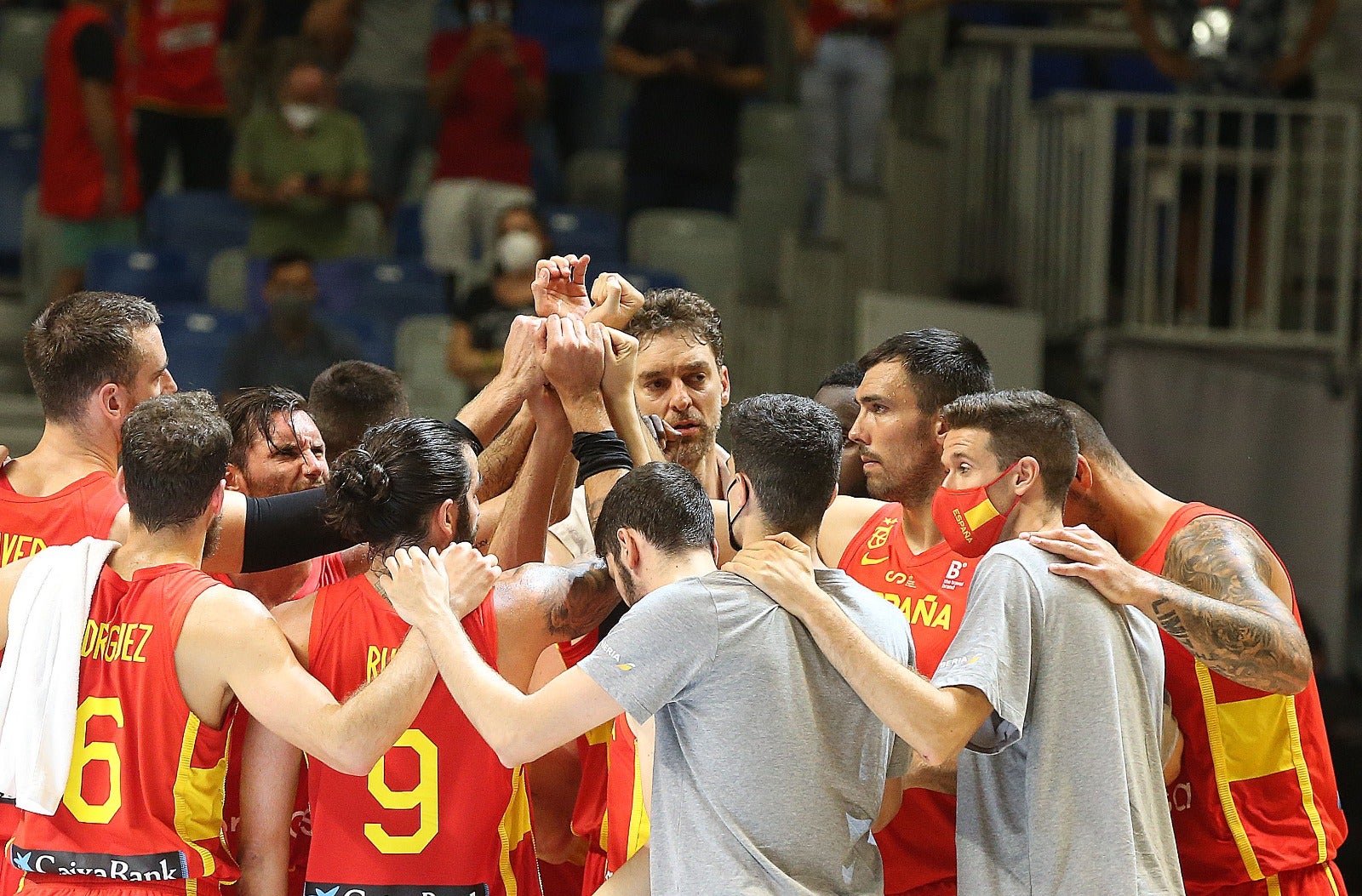 El Martín Carpena se convierte en talismán para una Selección con Pau Gasol como principal atractivo (86-77)