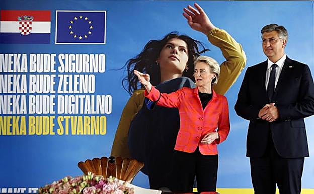 La presidenta de la Comisión Europea, Ursula von der Leyen.