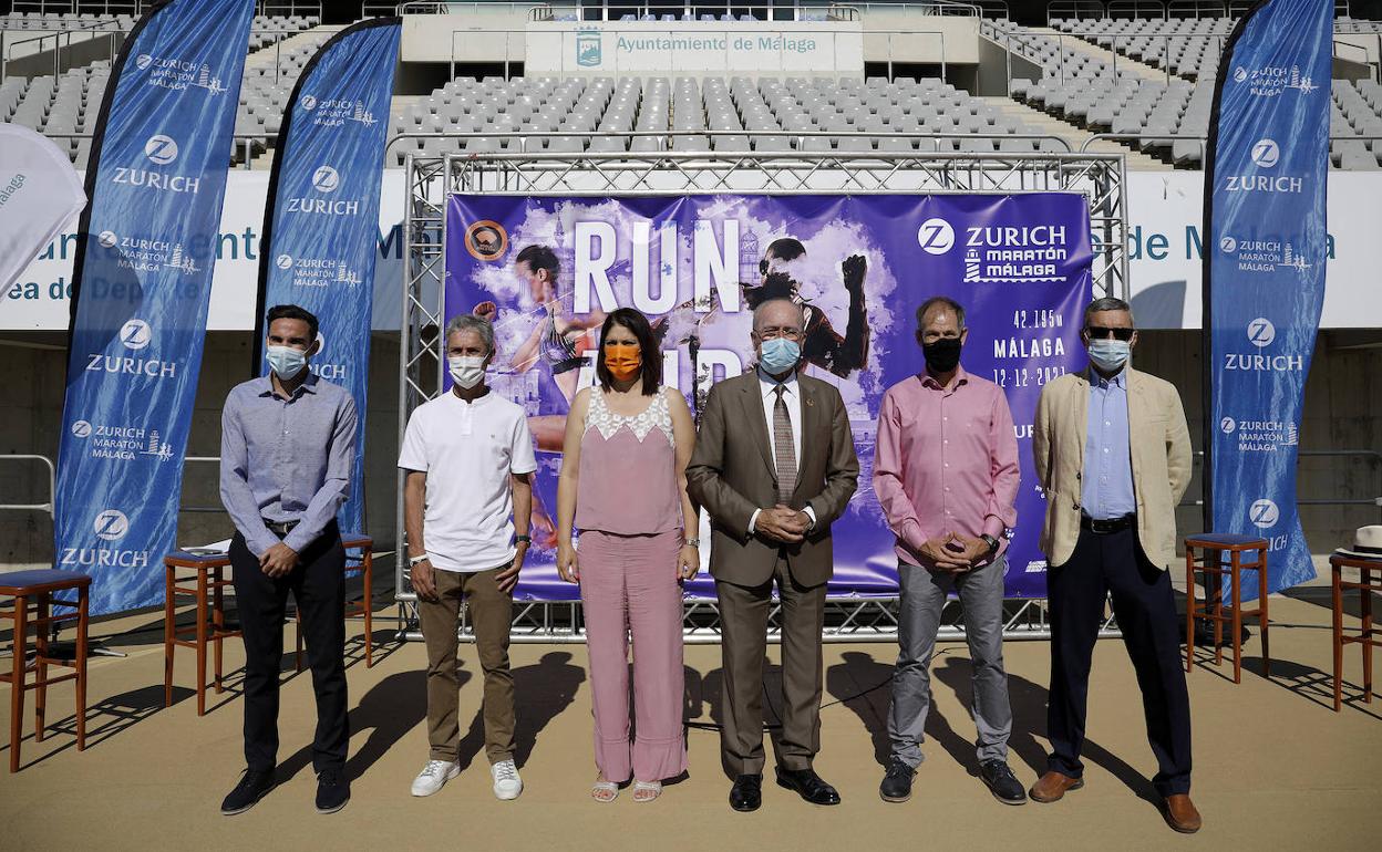 Presentación de la edición de la Zurich Maratón de Málaga 2021. 