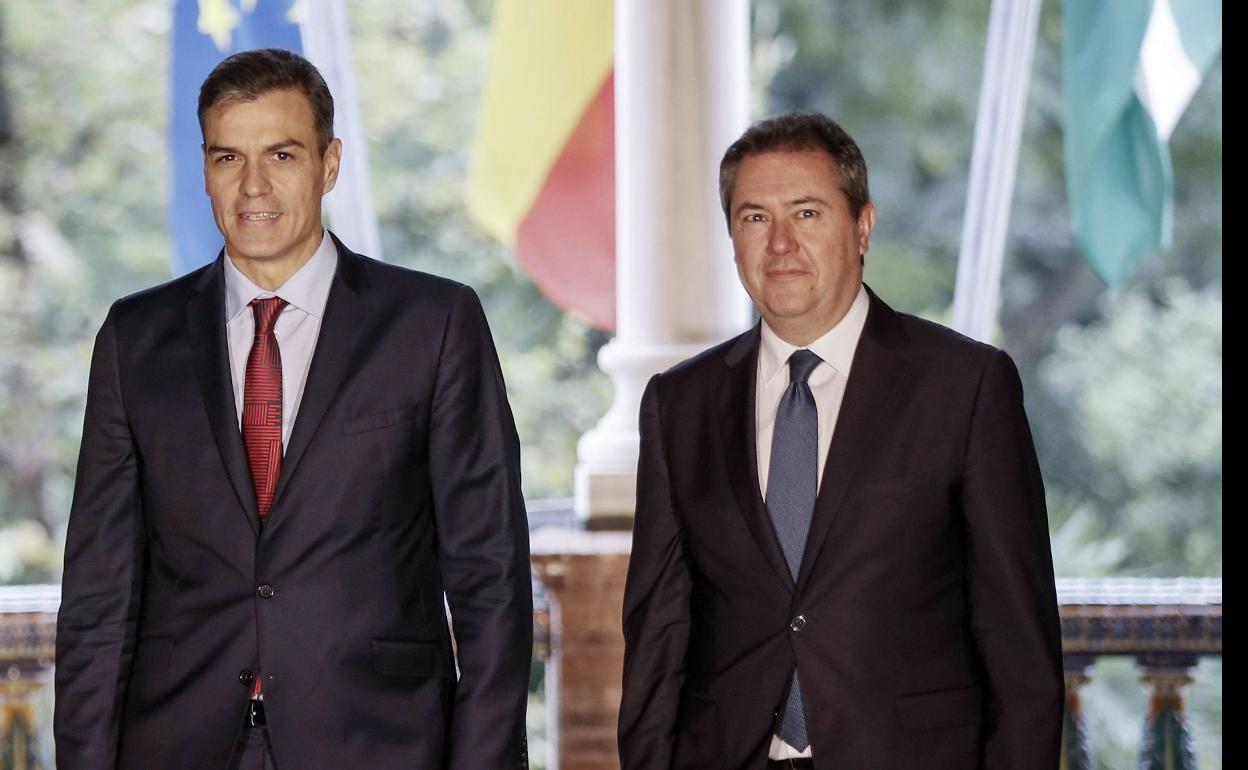 Pedro Sánchez arropará en Sevilla a Juan Espadas