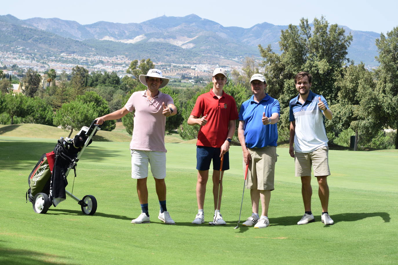 Green Solidario en el Real Club de Golf Guadalhorce. 