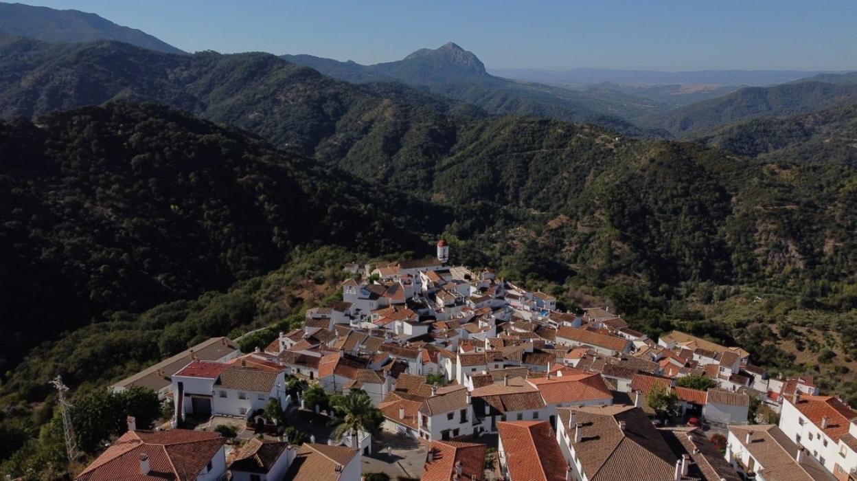 Vista de Genalguacil. j. a. gallardo