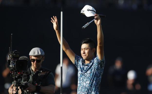 Morikawa, campeón del Abierto Británico