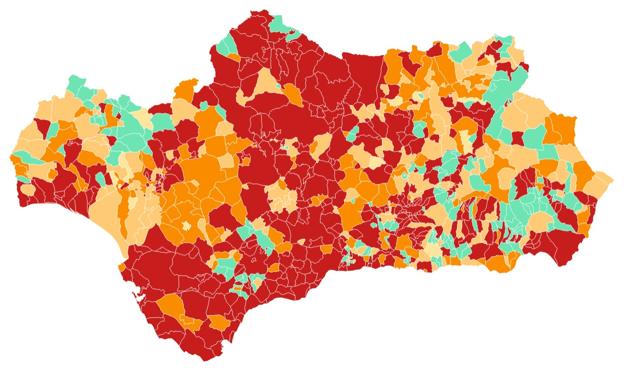 Estos son los municipios andaluces que tendrían toque de queda a partir de este jueves