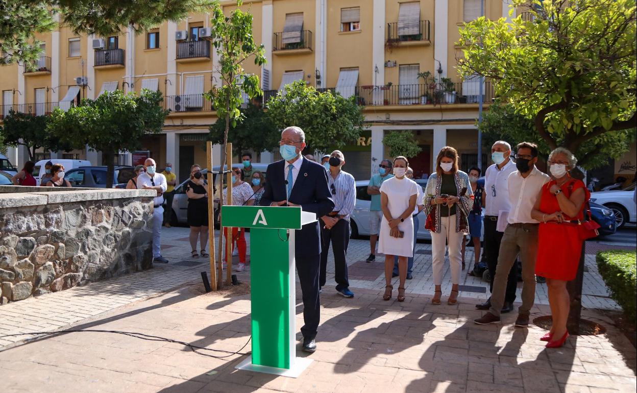 El alcalde ha participado este miércoles en un acto en Carranque. 