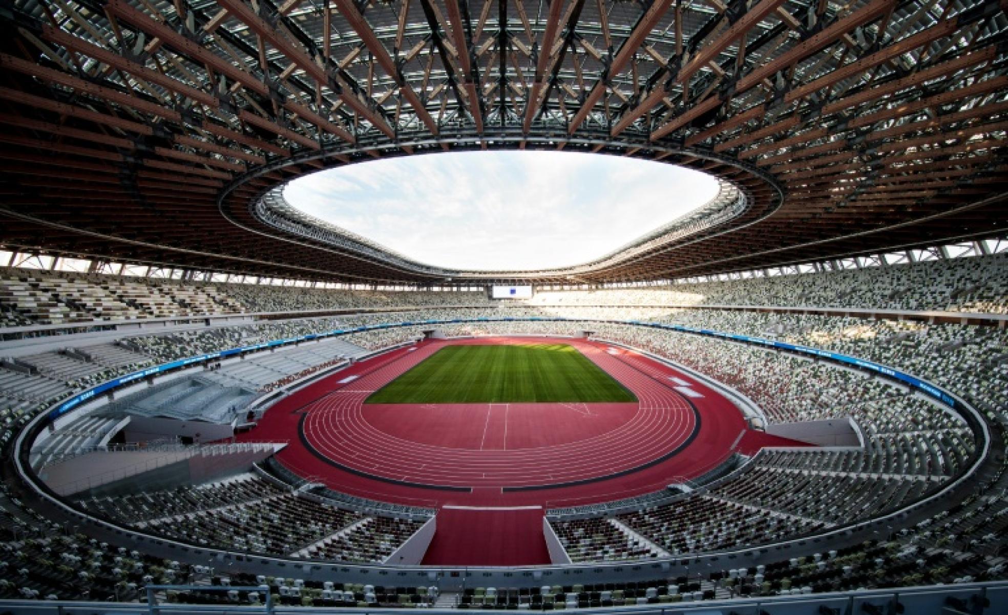 El Estadio Olímpico de Tokio acogerá las ceremonias de inaguración y clausura de los Juegos Olímpicos de Tokio 2020. 