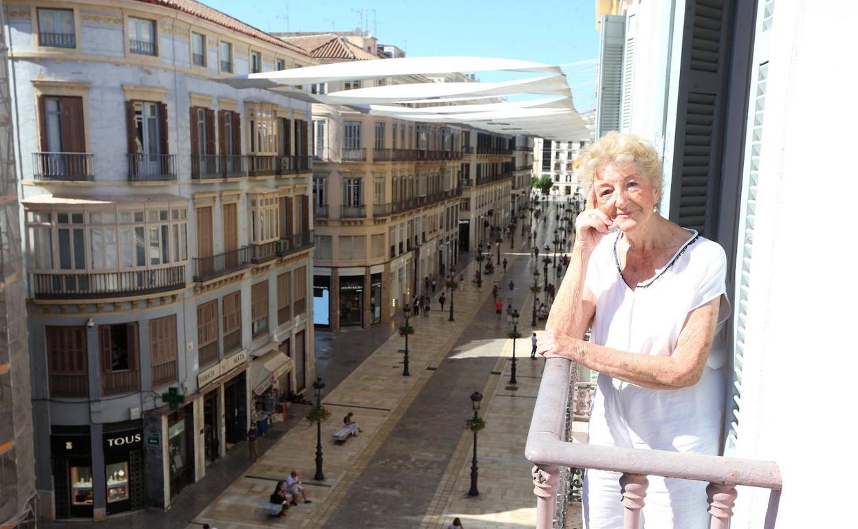 Remedios Rodríguez Navarrete, en una imagen de archivo en el reportaje que SUR publicó el pasado mes de septiembre