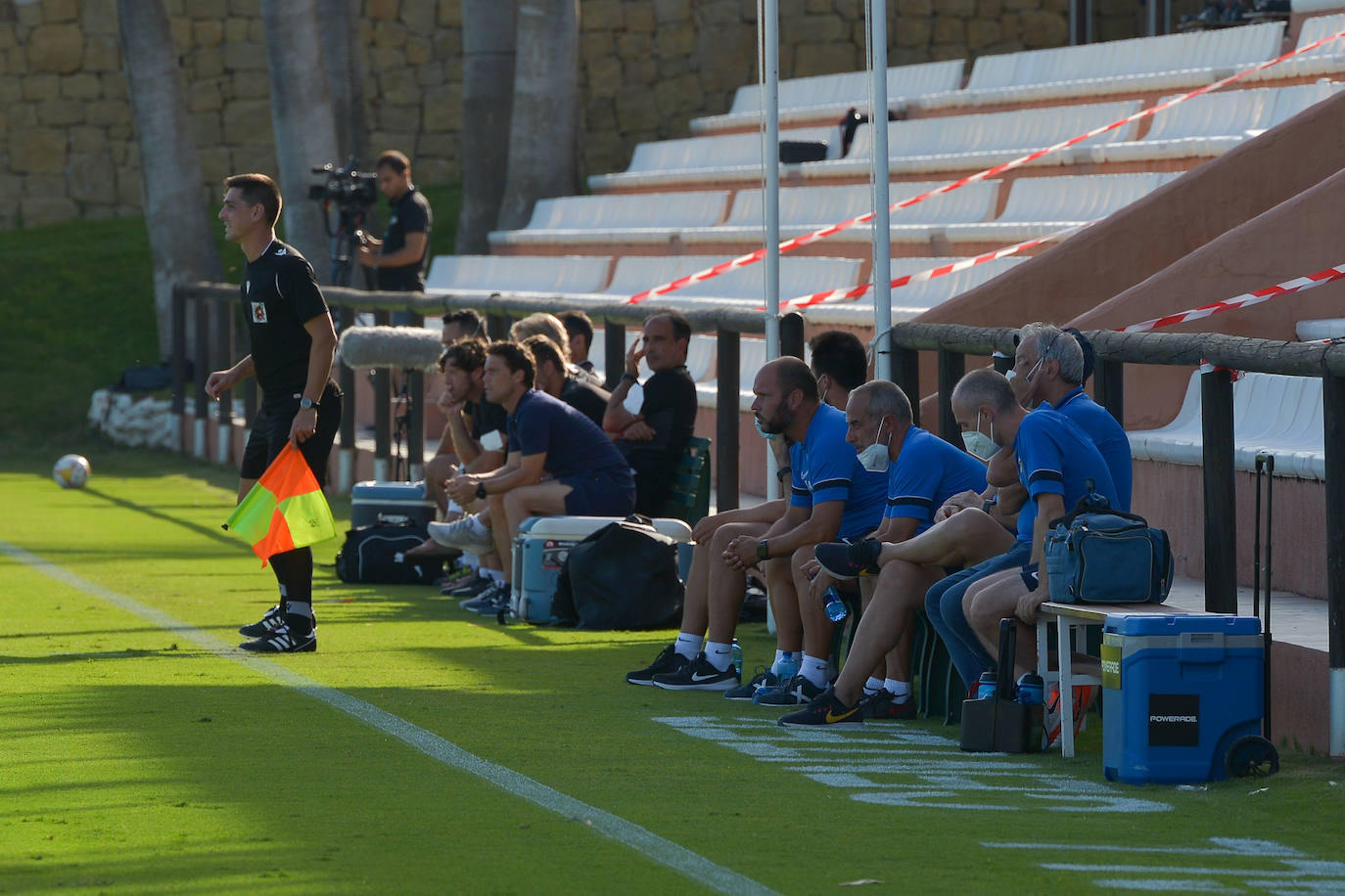 Empate del Málaga con el Almería en el amistoso celebrado en Marbella. 