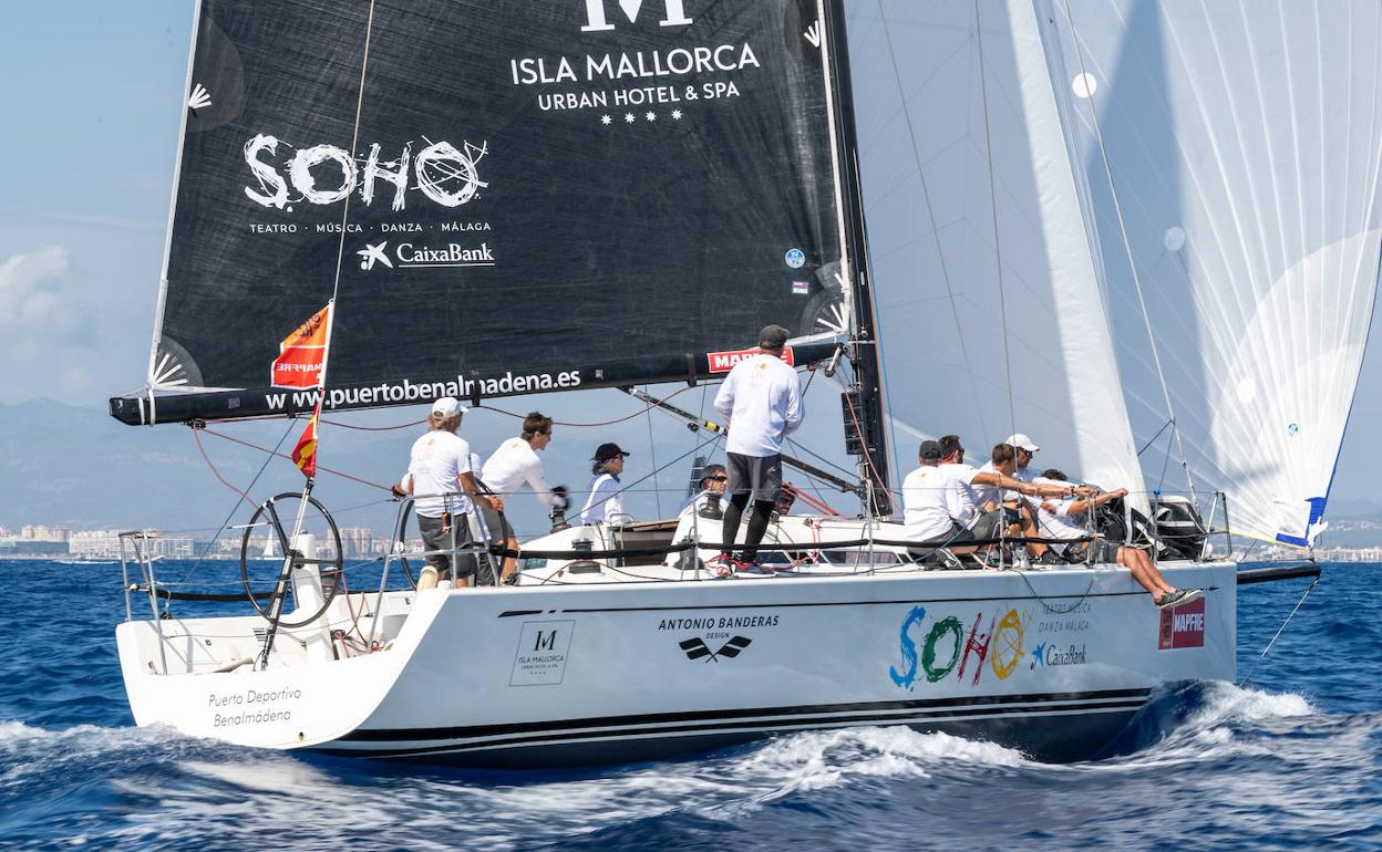 'El Teatro del Soho CaixaBank', este miércoles en la bahía de Palma de Mallorca.