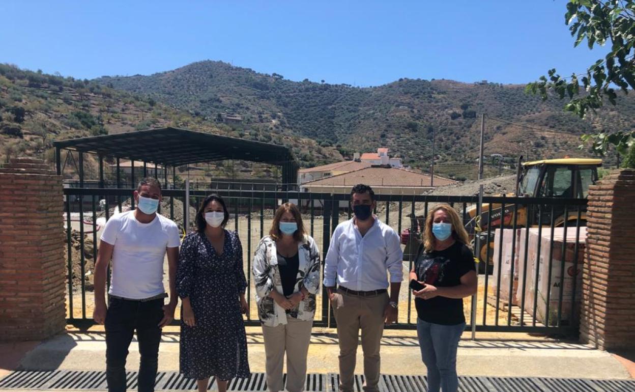 Visita institucional, este miércoles en Arenas. 