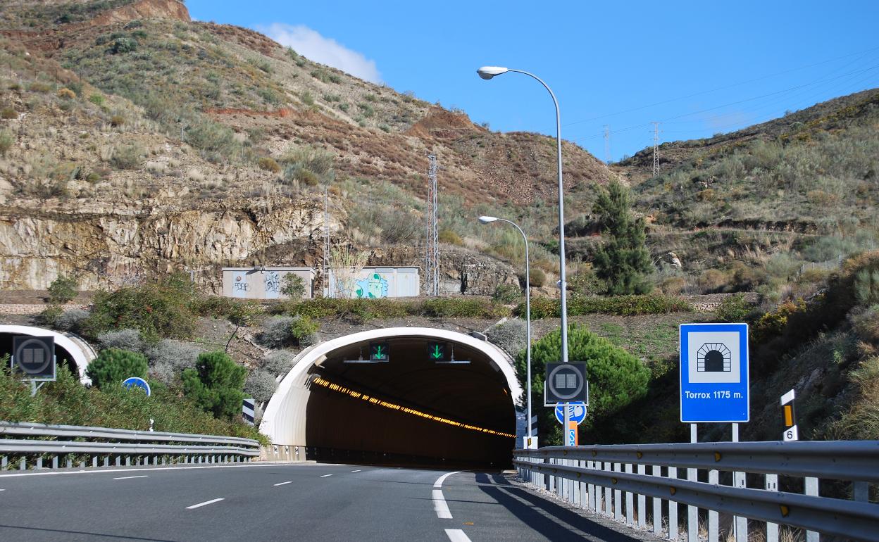 Imagen del túnel de Torrox. 