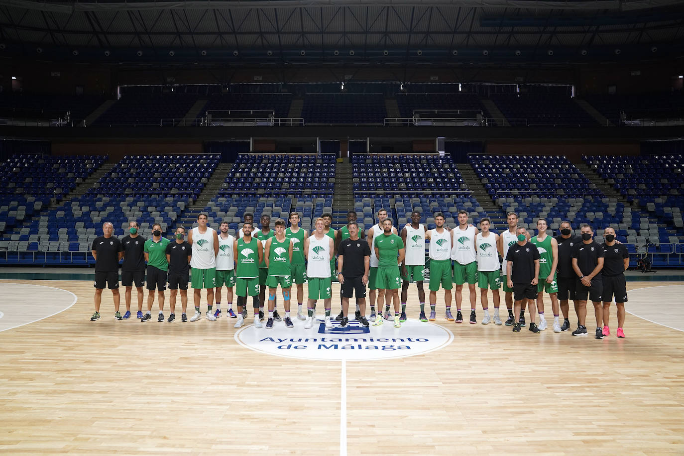 Los jugadores se pusieron a las órdenes de Fotis Katsikaris en este primer día de trabajo.