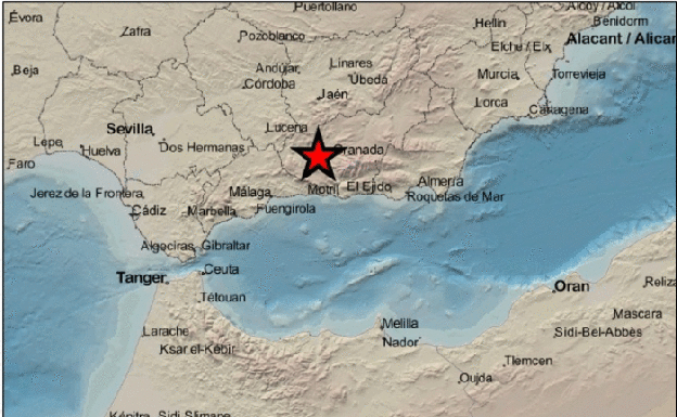 La serie sísmica que afecta a Granada suma ya más de 3.000 terremotos desde diciembre de 2020