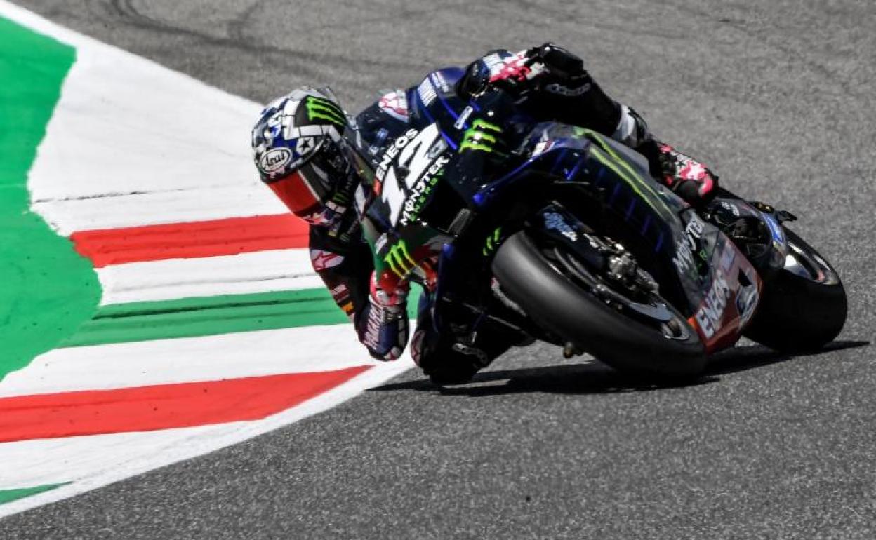 Maverick Viñales, durante el Gran Premio de Italia de la presente temporada. 