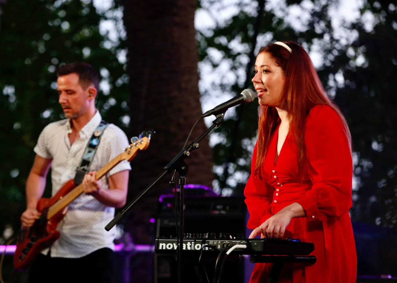 Algunos de los conciertos se celebraron en el Jardín Botánico 