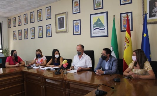 Acto de presentación de la iniciativa en la sede del organismo comarcal. 