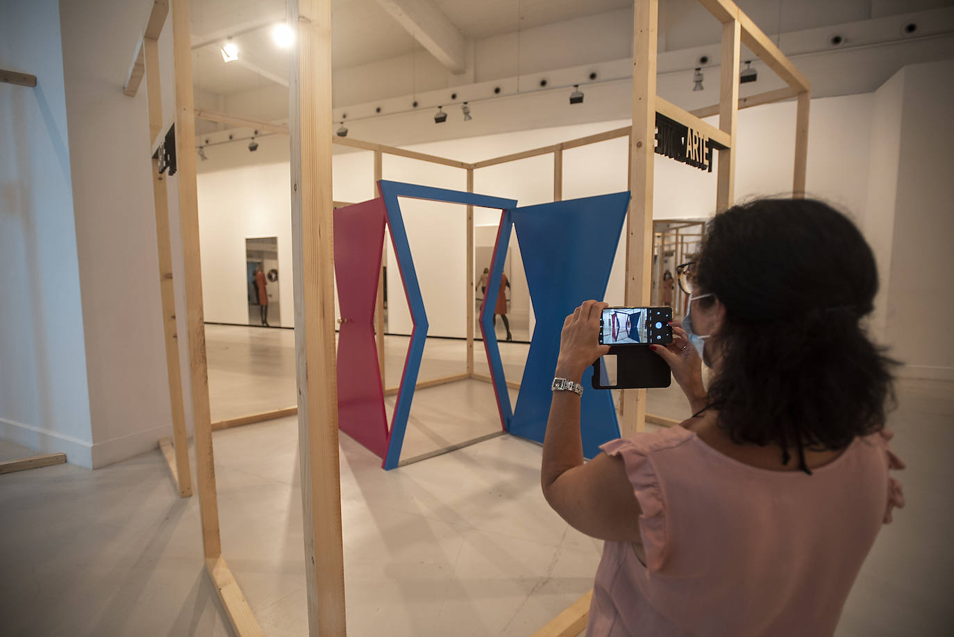 Exposición del italiano Michelangelo Pistoletto en el CAC Málaga. 