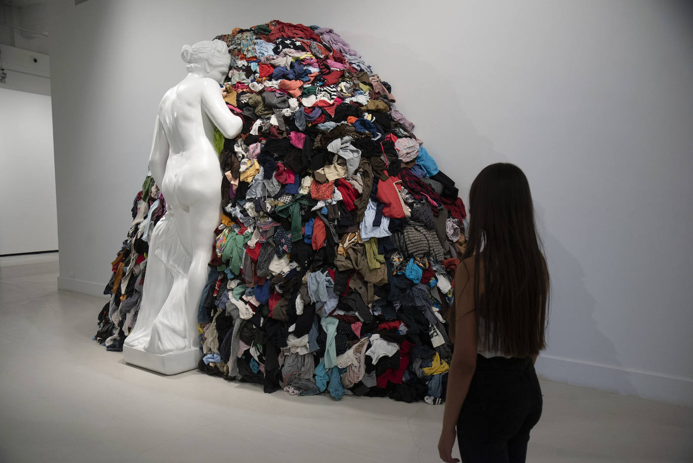 Exposición del italiano Michelangelo Pistoletto en el CAC Málaga. 