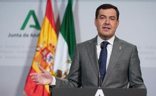 Directo| Comparecencia del presidente de la Junta de Andalucía