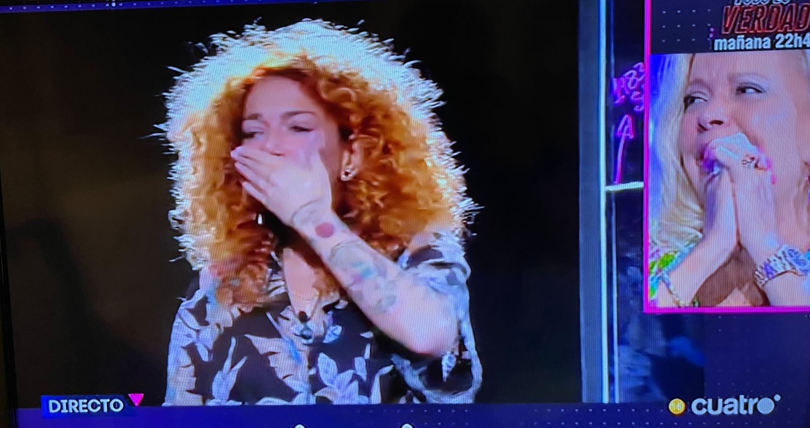 Sofía Cristo, en su aparición en Secret Story.