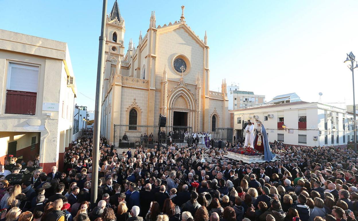 La imagen de Jesús Cautivo será una de las que se llevarán a la Catedral a las seis de la mañana del domingo. 