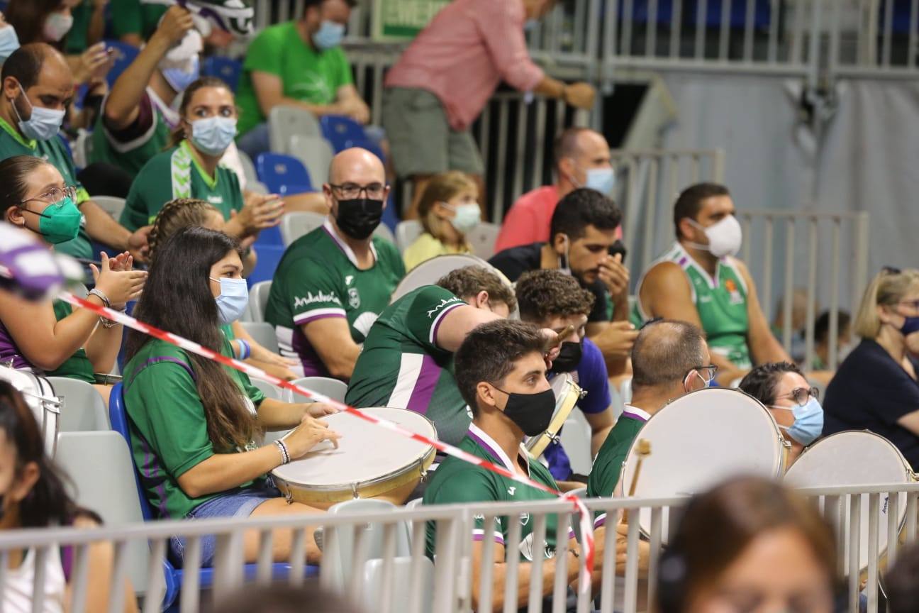 El Unicaja abre la temporada 21-22 ganando. 