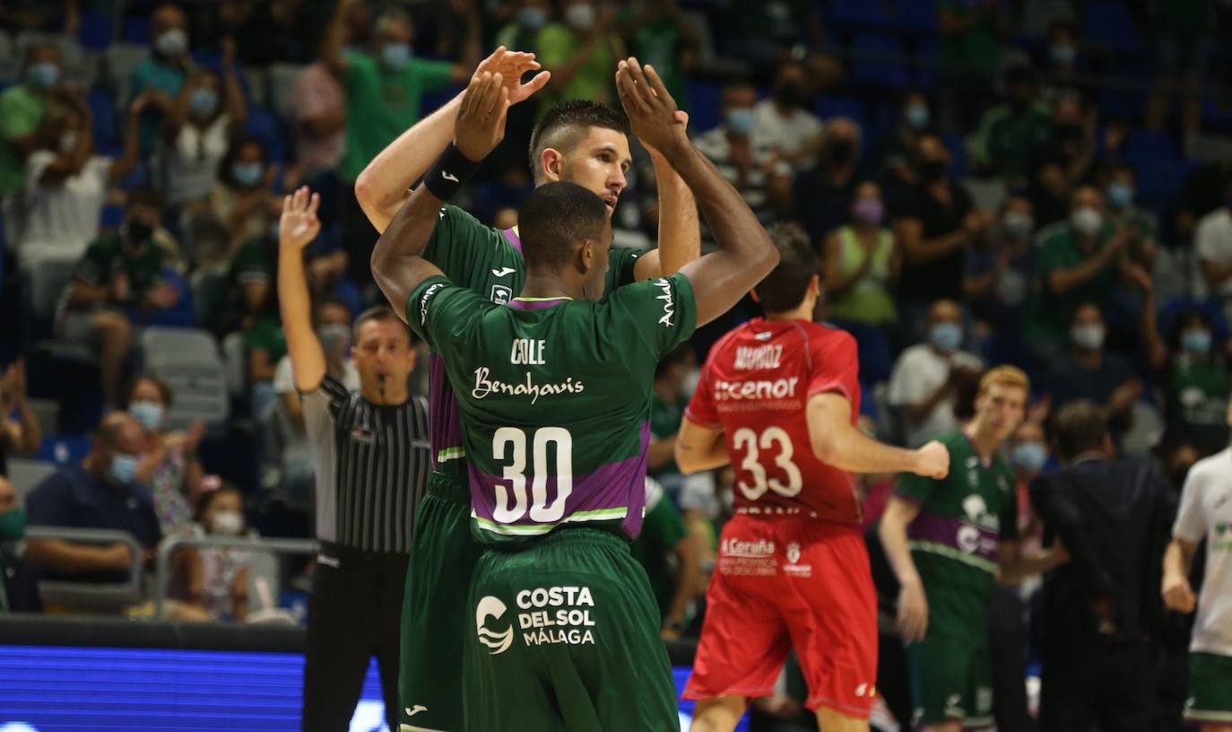 El Unicaja abre la temporada 21-22 ganando. 