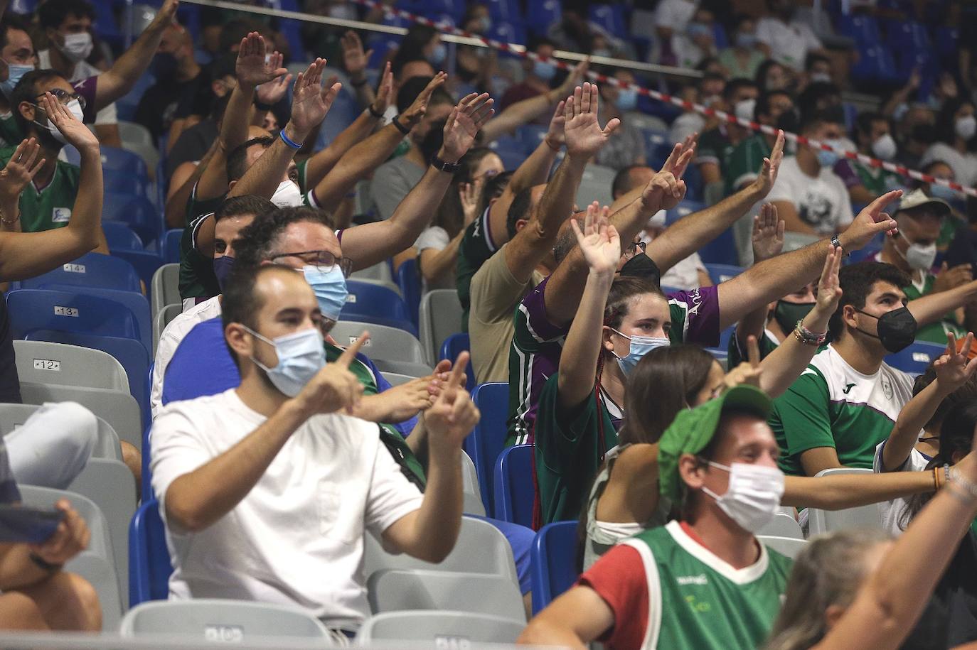 El Unicaja abre la temporada 21-22 ganando. 