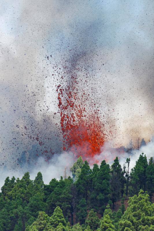 Fotos: La erupción del volcán Cumbre Vieja, en imágenes