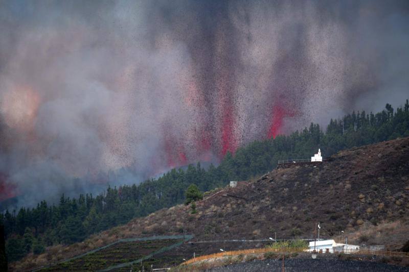 Fotos: La erupción del volcán Cumbre Vieja, en imágenes